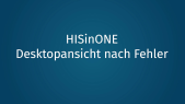thumbnail of medium HISinONE - Desktopansicht